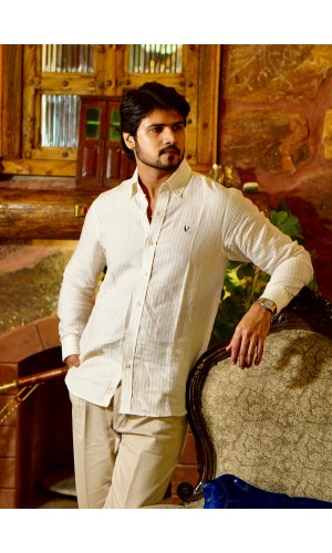 The Bellagio Stripe – Irish Linen Edition