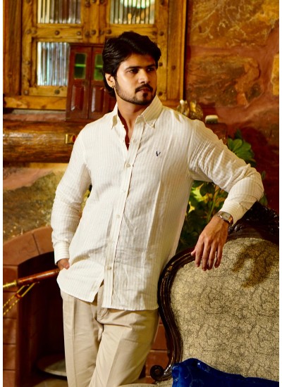 The Bellagio Stripe – Irish Linen Edition