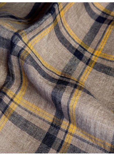 Velvoro Siena Checked Linen Shirt
