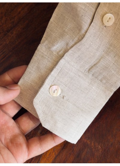 Velvoro Arezzo Natural Linen Shirt