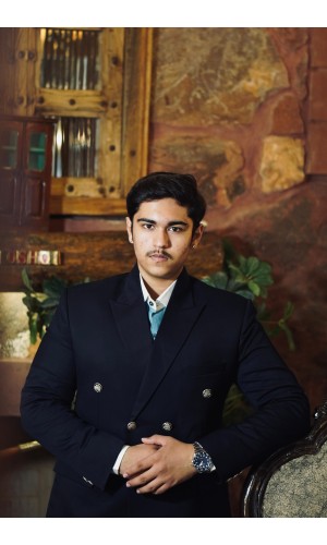 The Velvoro Imperium Double-Breasted Blazer