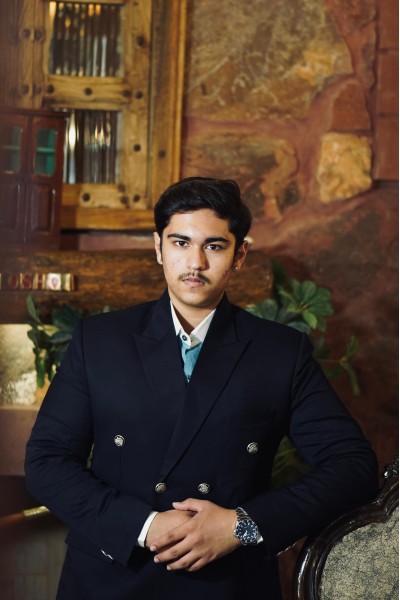 The Velvoro Imperium Double-Breasted Blazer